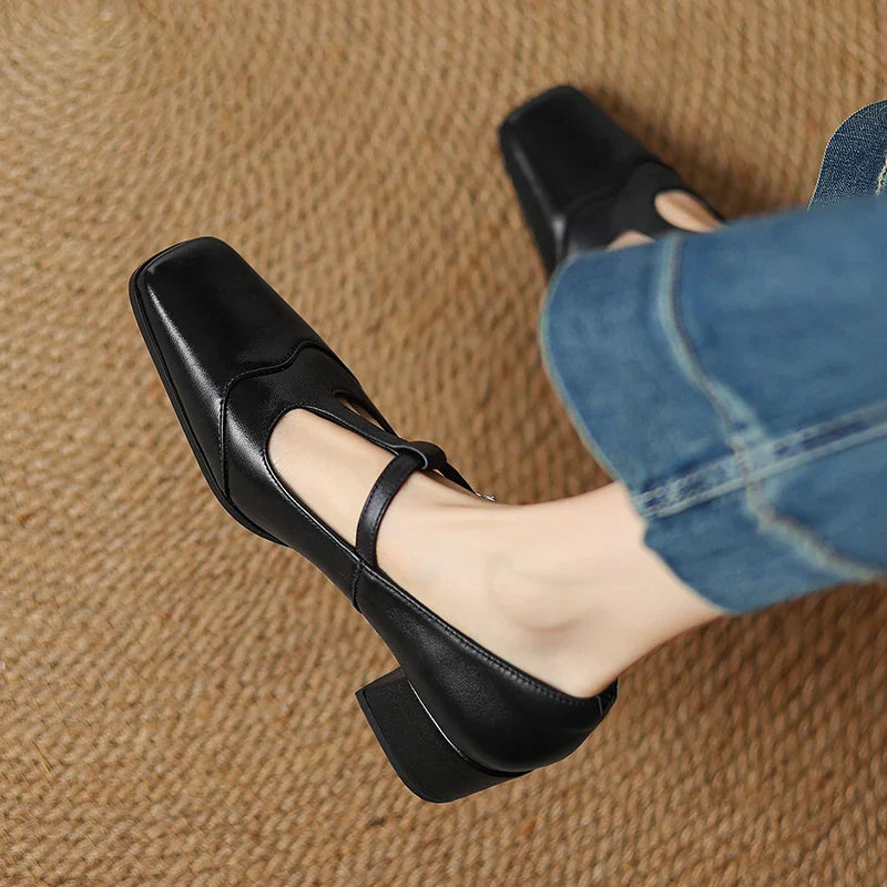 NL-261 KADIN TOPUKLU SANDALET