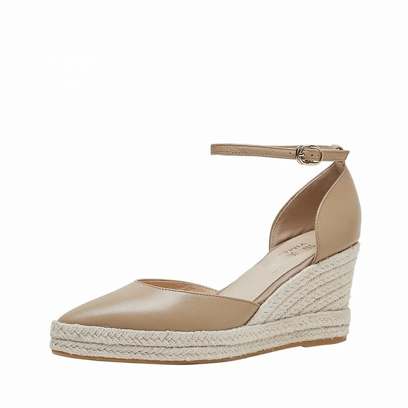 NL-285 KADIN TOPUKLU SANDALET