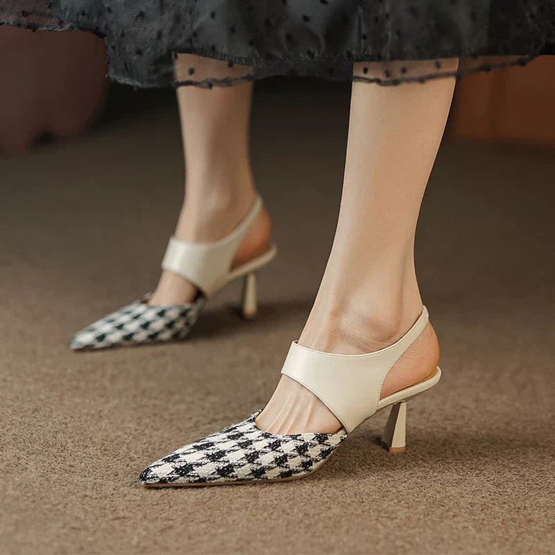 NL-205 KADIN TOPUKLU SANDALET