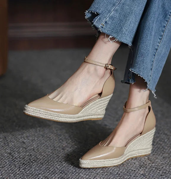 NL-285 KADIN TOPUKLU SANDALET