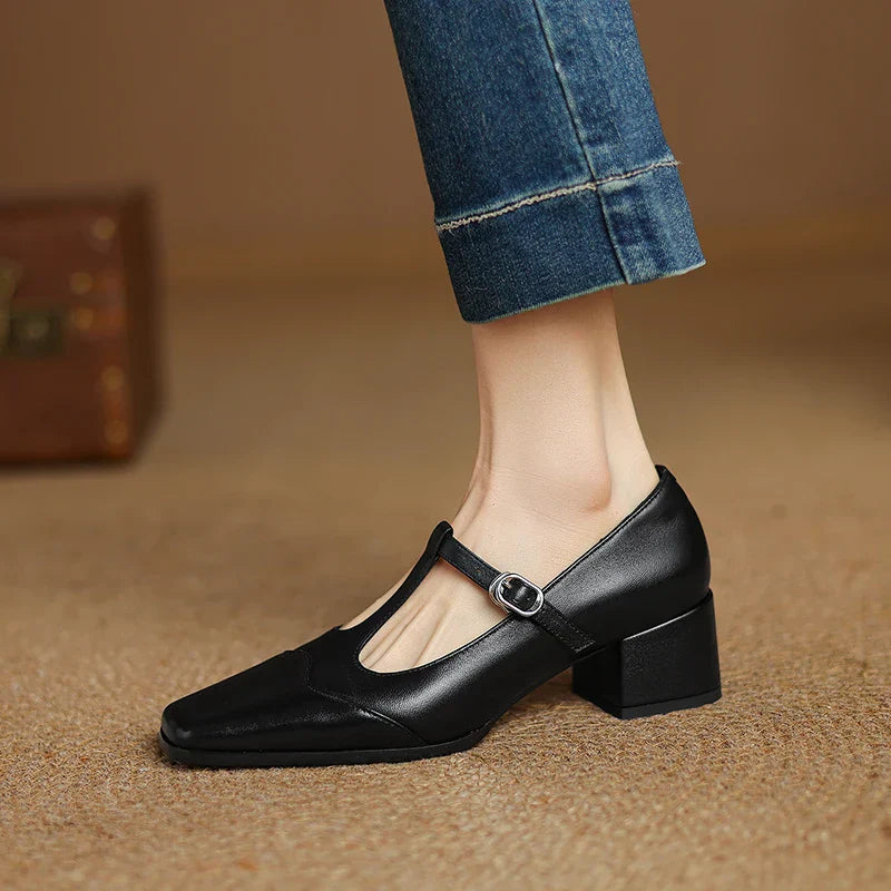 NL-261 KADIN TOPUKLU SANDALET