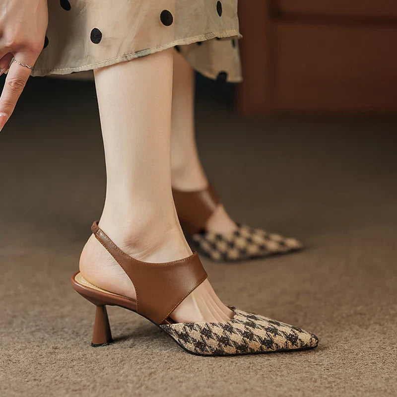 NL-205 KADIN TOPUKLU SANDALET