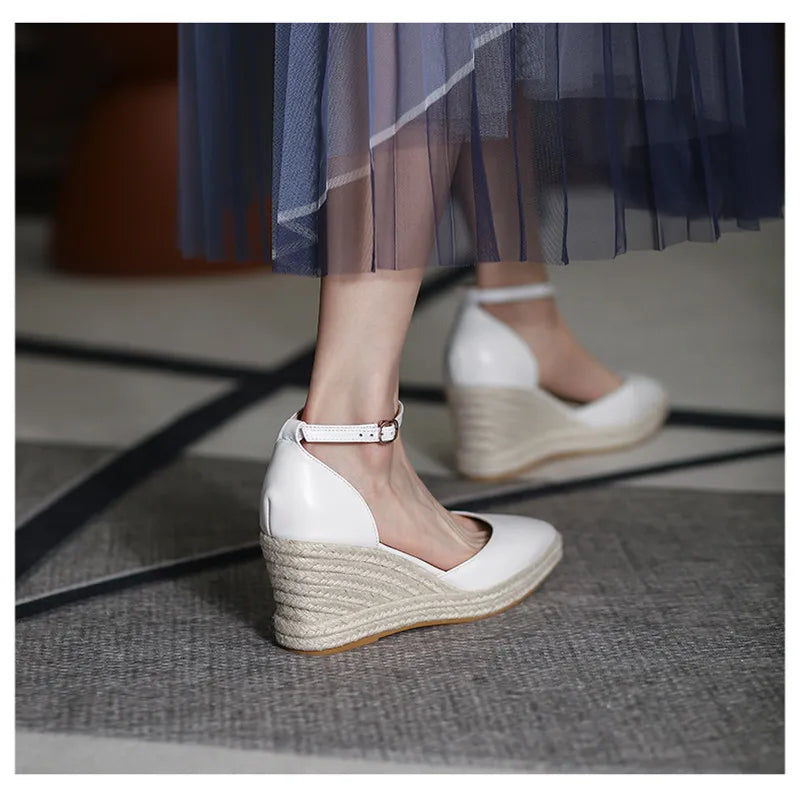 NL-285 KADIN TOPUKLU SANDALET